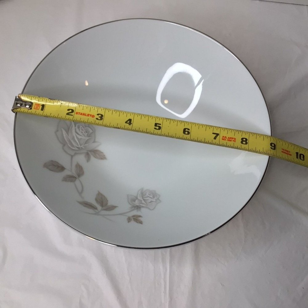NORITAKE ROSAY  CHINA  8 3/4" ROUND SERVING BOWL(6216) - Picture 3 of 3